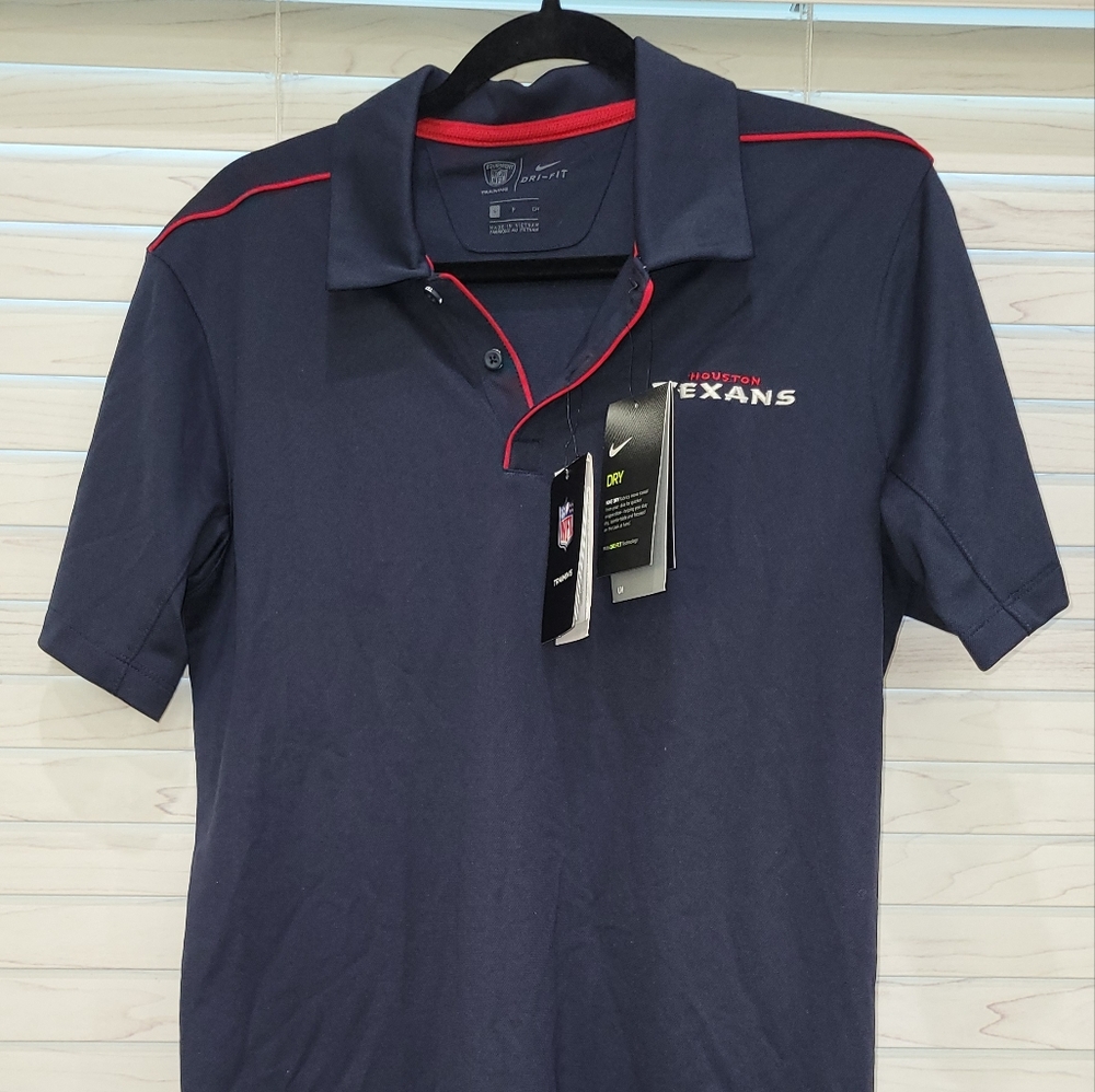 Houston Texans Nike Dri-Fit Polo